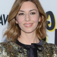 Sofia Coppola Casual Wavy Hairstyle