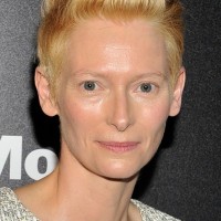 Tilda Swinton Short Fauxhawk Haircut for Women Over 50