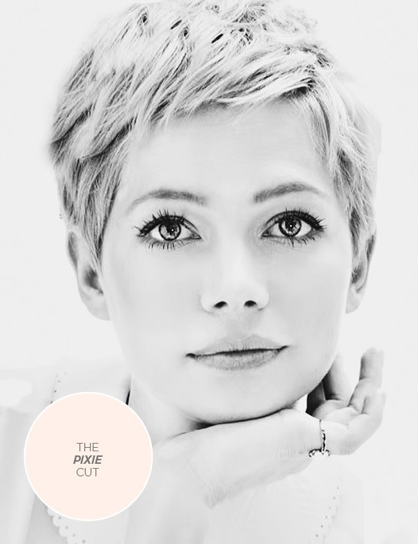 Chic Short Pixie Haircut - Short Hairstyles for Women with Round Faces
