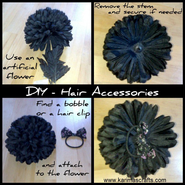 Pretty DIY Hair Accessory Tutorial