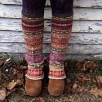 Chic Knitted Leg Warmer Tutorial