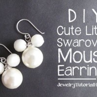 DIY Lovely Mouse Earring