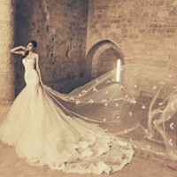 Romantic Wedding Gown by Julia Kontogruni