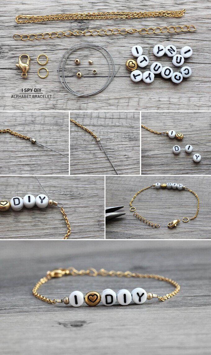 Alphabet Bracelet