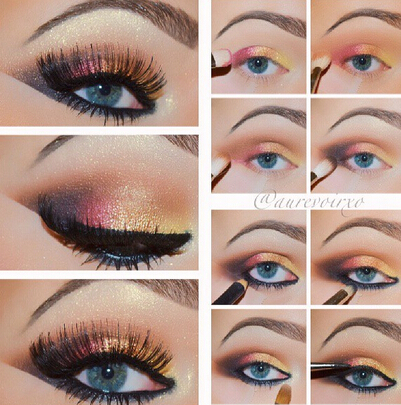 20 Easy Blue Eyes Makeup Tutorials For