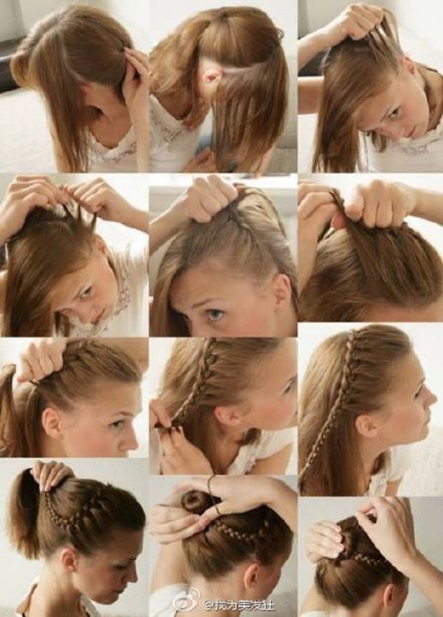 Cute Braided Hairstyle Tutorial