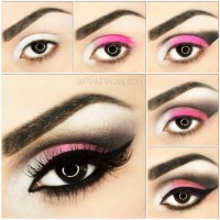 Beautiful Pink Eye Makeup Tutorial