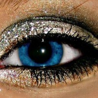 Glitter eyeshadow