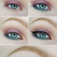 Eye makeup for blue eyes