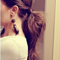 Wrap Around Ponytail