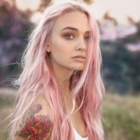 Beautiful Pink Hair