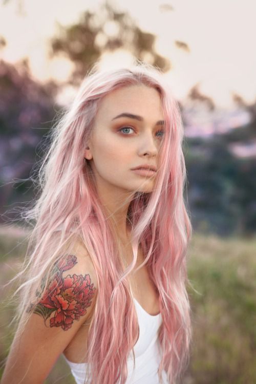 Beautiful Pink Hair