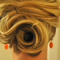 Bobby pin swirl