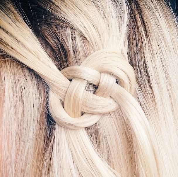 22 Creative Hair Knots Styles Weekly