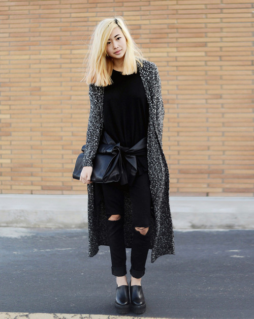 Long cardigan