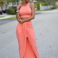 Two-piece maxi set