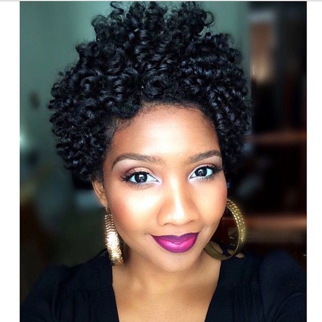 22 cute curly and natural short hairstyles for black women4