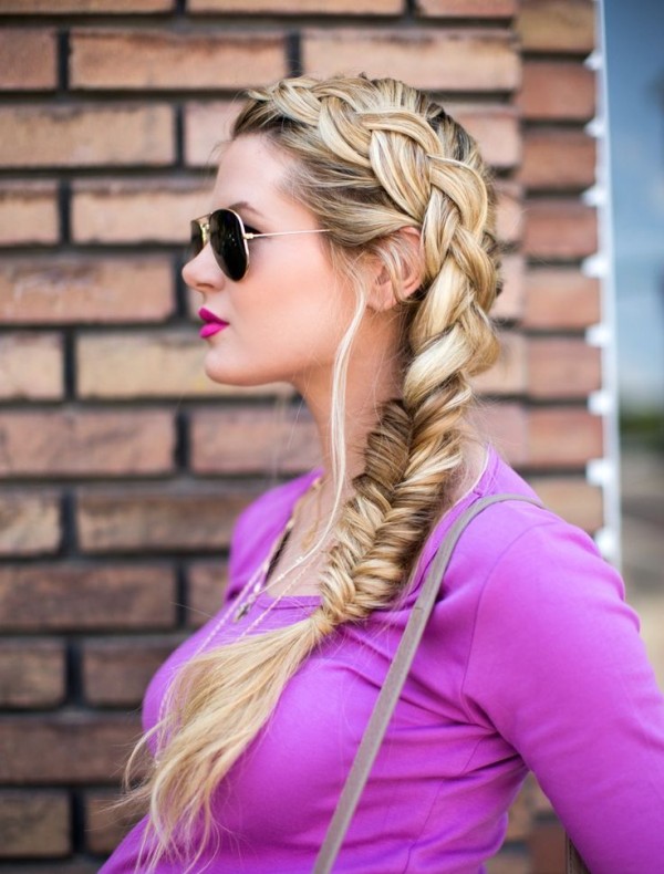 20 Beautiful Fishtail Braided Hairstyles - Styles Weekly