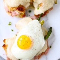 Croque Madame with An Egg