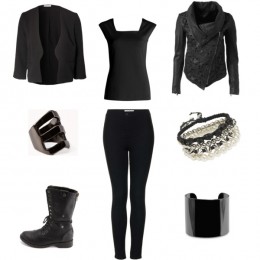 25 Sexy All-Black Outfits for Winter - Winter Outfit Ideas - Styles Weekly