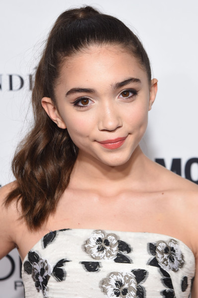 Rowan Blanchard Cute Wavy Ponytail