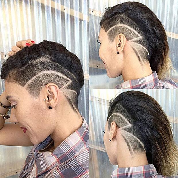 16 Edgy Chic Undercut Hairstyles for Women - Styles Weekly