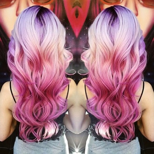 20 Hottest Pink/Red Ombre Hairstyles - Ombre Hair Color Ideas 2026 ...