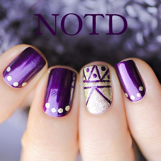 Purple Nail