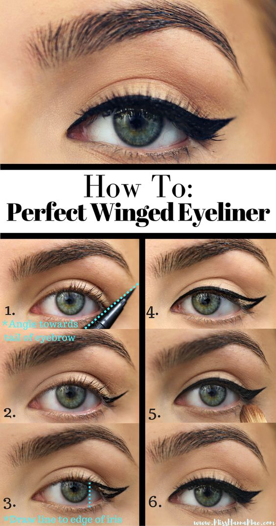 10 Step By Step Eyeliner Tutorials For Beginners - Makeup Tutorials