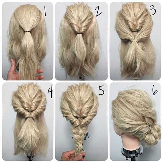 11 Easy Step by Step Updo Tutorials for Beginners Hair Wrap Tutorials