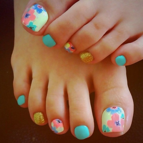 46 Cute Toe Nail Art Designs - Adorable Toenail Designs for Beginners