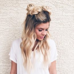 10 Super Cute Space Bun Hairstyles