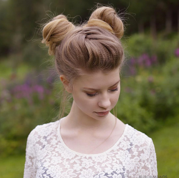 16 Super Cute Space Bun Hairstyles You Can Try This Year Styles Weekly