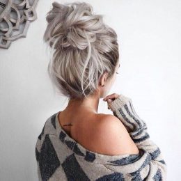 10 Wonderful Messy Bun Hairstyles