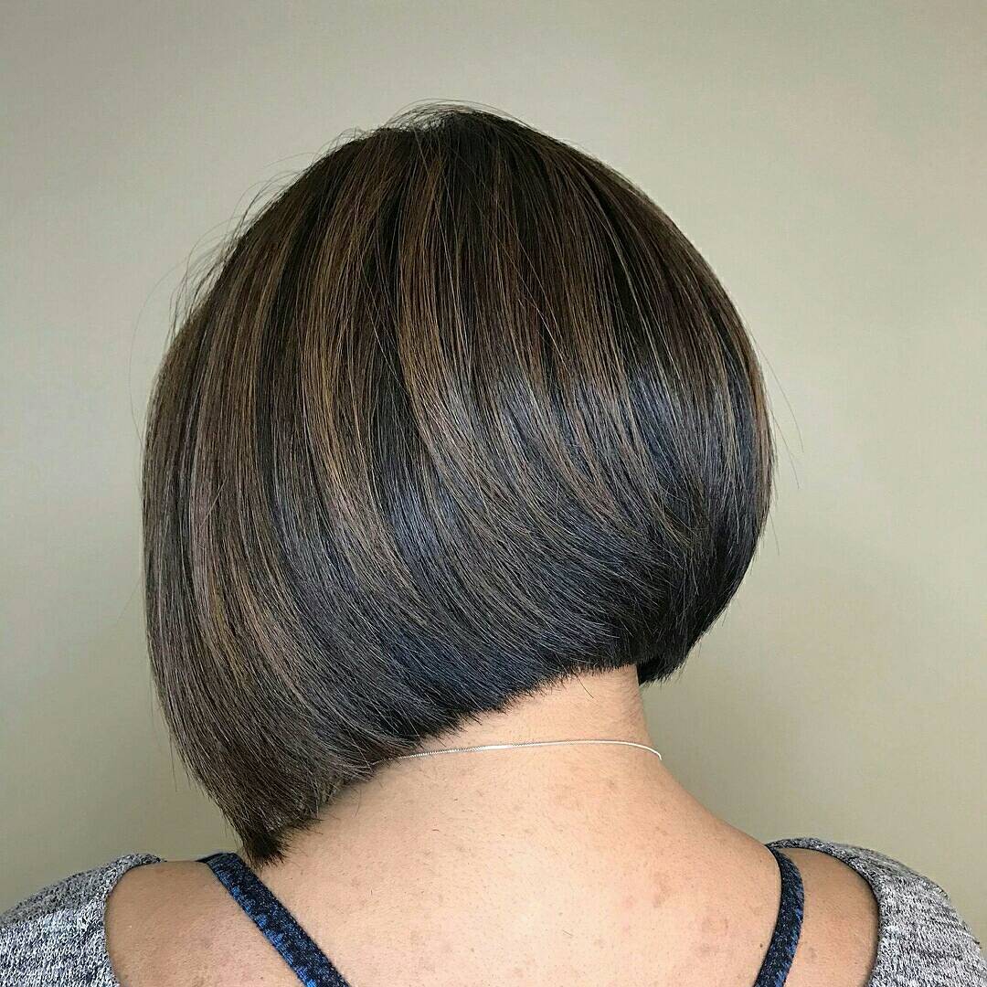 30 Super-Hot Stacked Bob Haircuts: Short Hairstyles for Women 2018