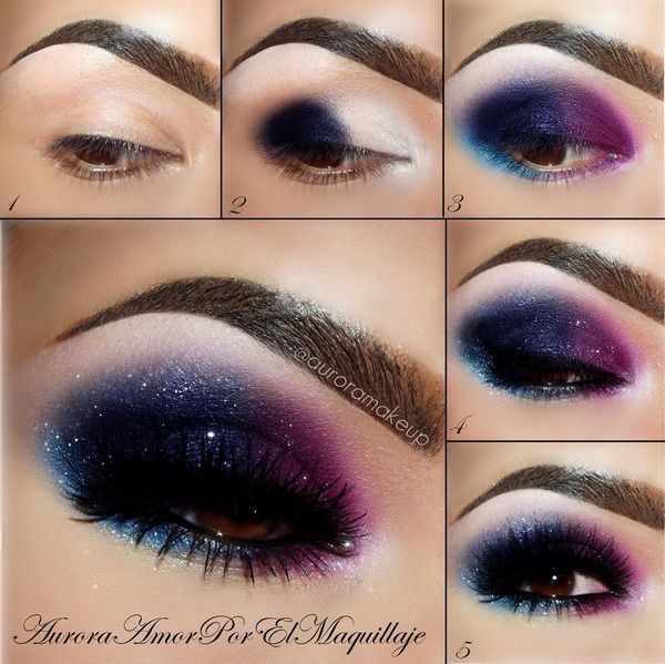 20 Easy Step By Step Smokey Eye Makeup Tutorials for Beginners | Styles