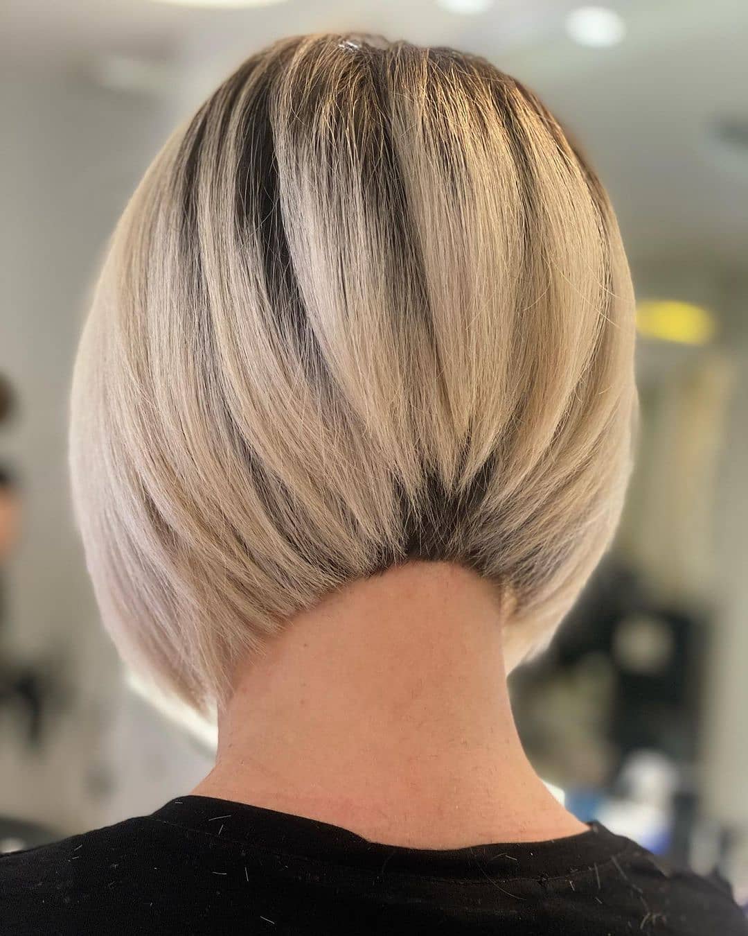 stacked bob haircuts