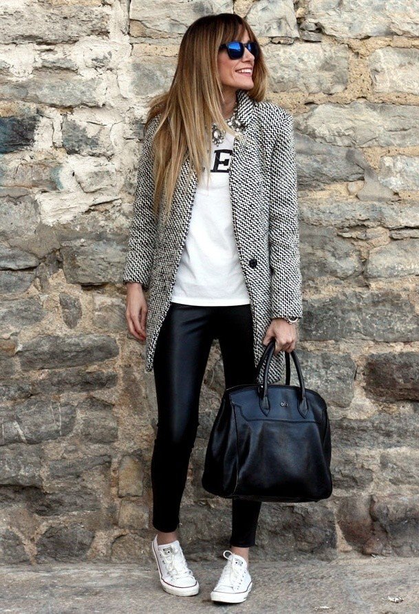 15 Timeless Black and Whilte Outfit Ideas