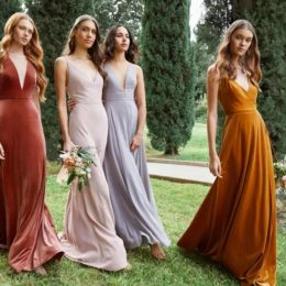 best Sophisticated Satin Bridesmaid Dress