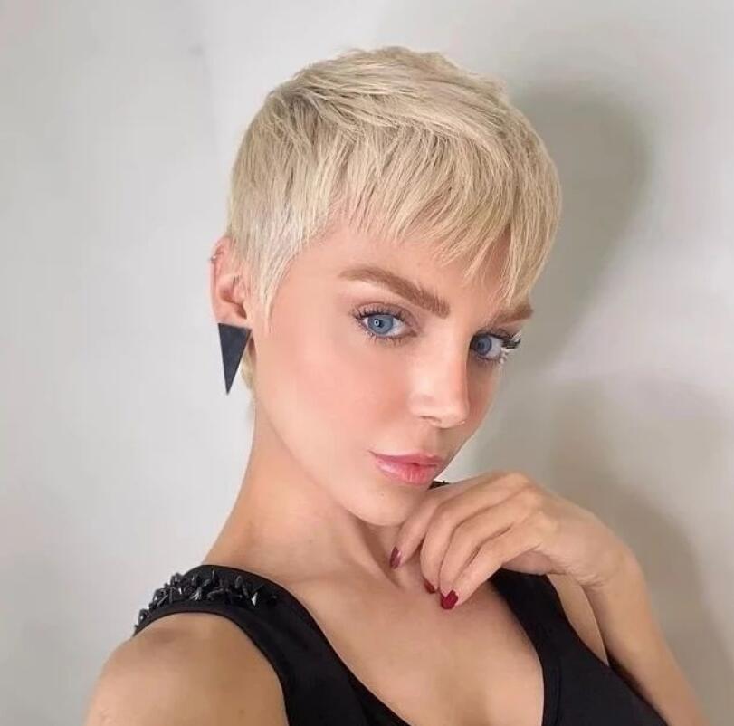 short pixie haircut