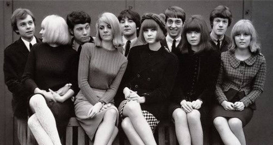 young mods on a bench