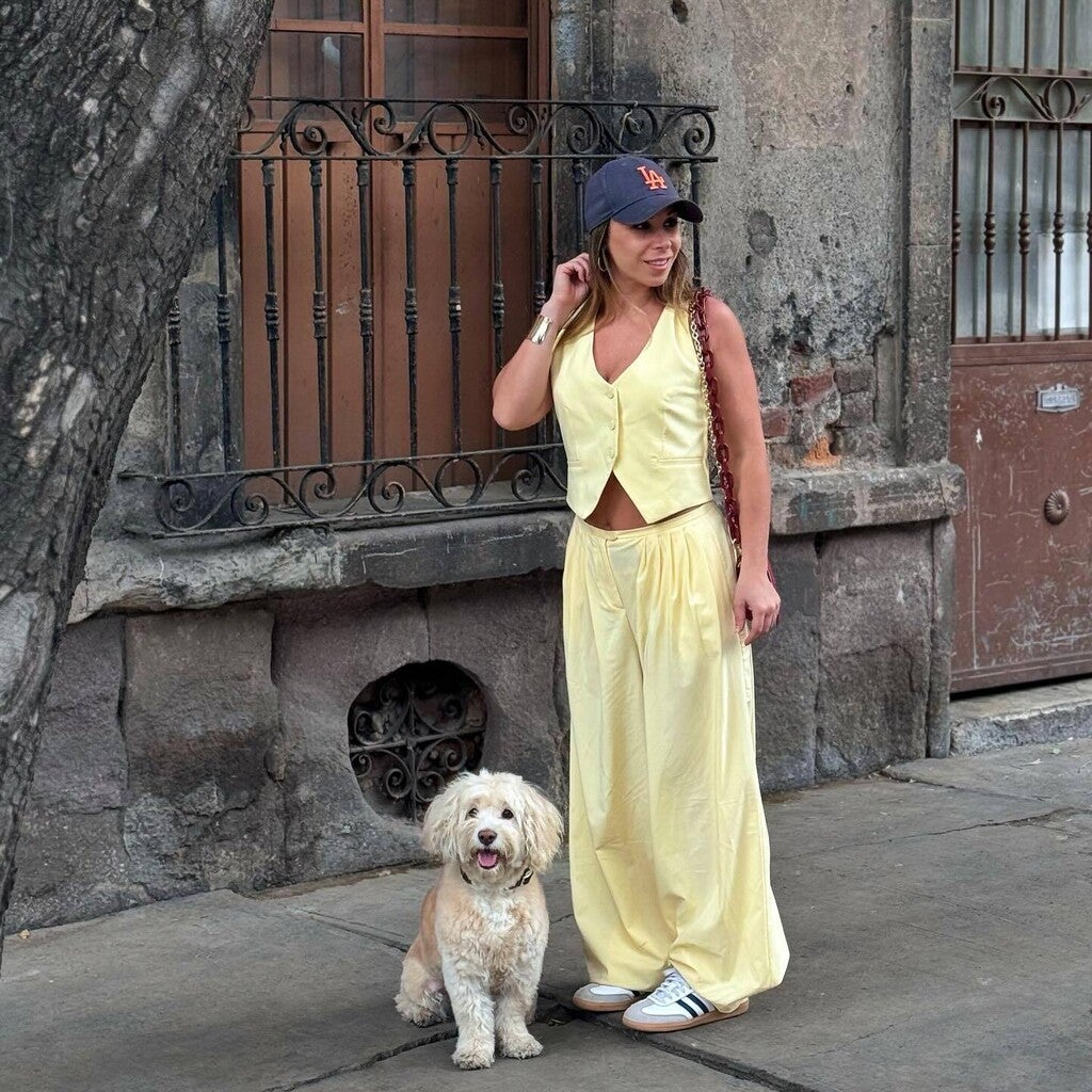 yellow street outfit